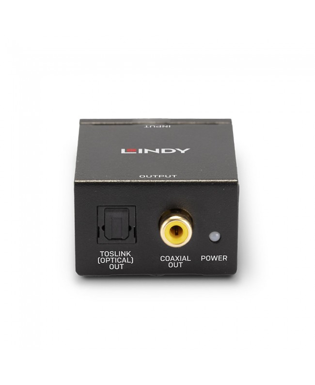 LINDY 70309 Converter ADC RCA a TosLink (Ottico) & Coassiale Convertitori