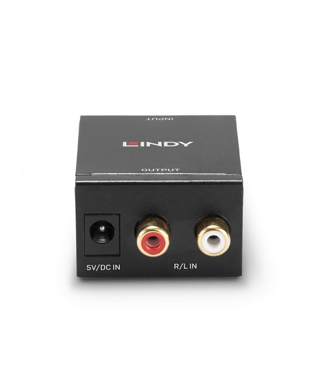 LINDY 70309 Converter ADC RCA a TosLink (Ottico) & Coassiale Convertitori