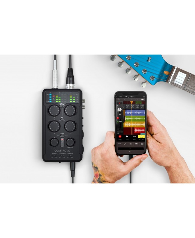 iK Multimedia iRig Pro Quattro I/O iOS Audio Interface