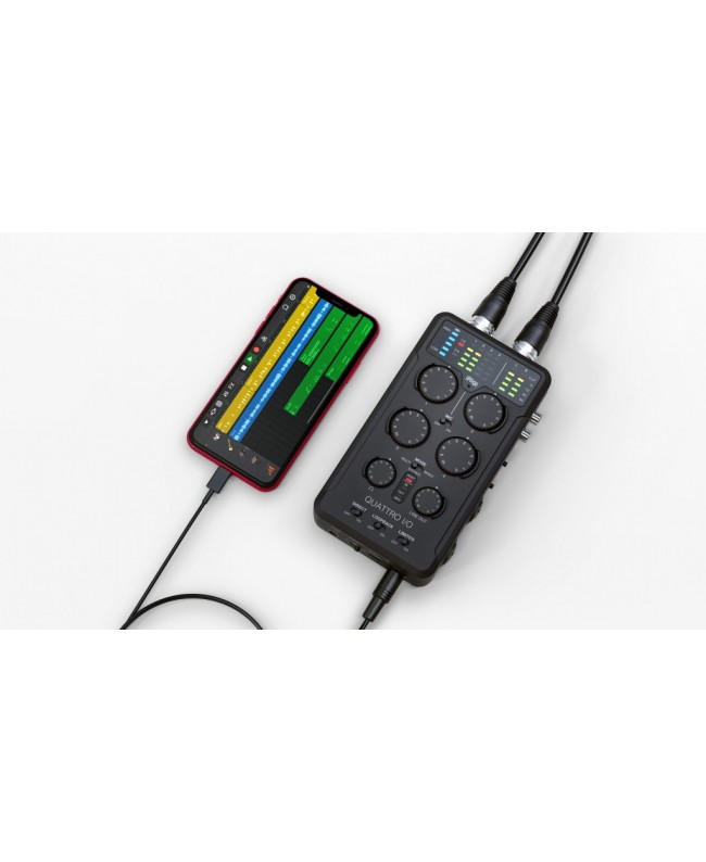 iK Multimedia iRig Pro Quattro I/O iOS Audio Interface