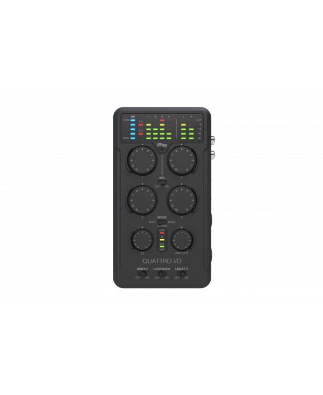iK Multimedia iRig Pro Quattro I/O Interfaccie Audio iOS