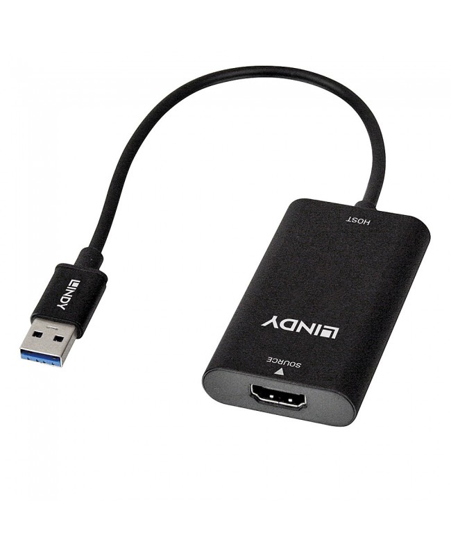 LINDY HDMI to USB 3.0 Video Capture Device Cavi & Adattatori