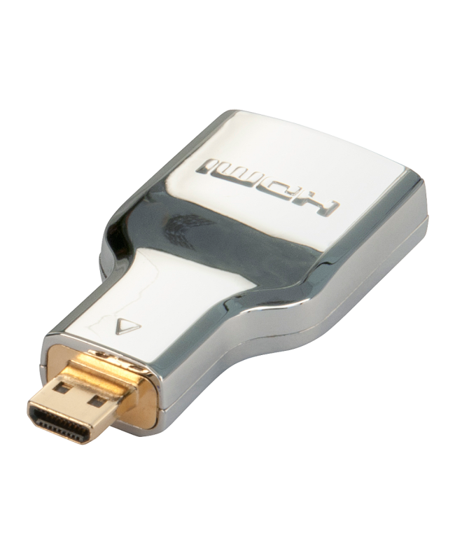 LINDY CROMO Adapter HDMI (Kupplung) an HDMI Micro (Stecker) Adapter
