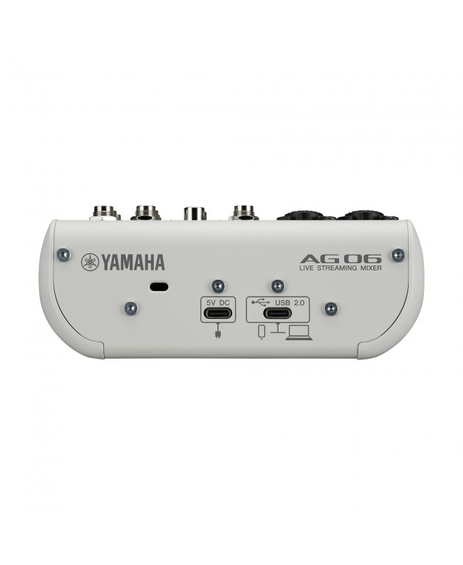 YAMAHA AG 06MK2 White USB Audio Interface