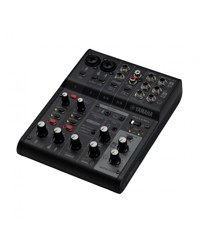 YAMAHA AG 06MK2 Black USB Audio Interfaces