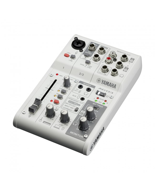 YAMAHA AG03MK2 White USB Audio Interfaces