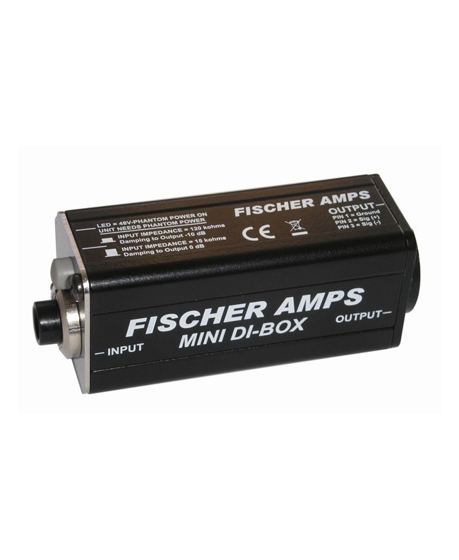 FISCHER AMPS Mini DI Box Active DI Boxes