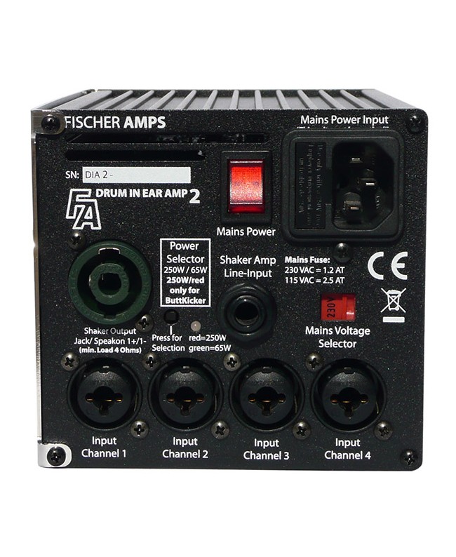 FISCHER AMPS Drum In Ear Amp 2 & Bass Pump III Monitoring-Systeme