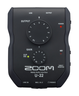 ZOOM U-22 USB Audio Interface