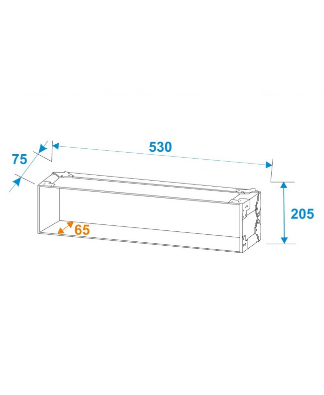 ROADINGER Rack Profi 4U 25cm 19" Racks