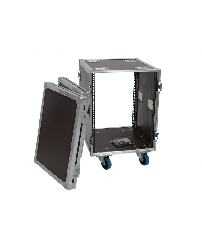 ROADINGER Rack Profi KM 14U 55cm with wheels 19" Racks