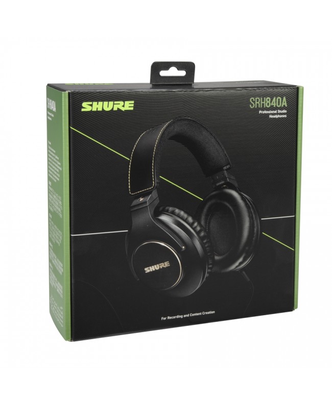 SHURE SRH840A Studio Headphones