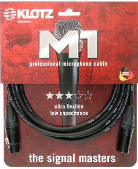 KLOTZ M1FM1N0100 XLR Microphone Cables