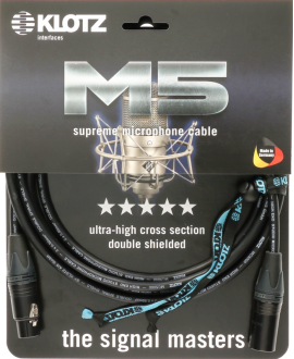 KLOTZ M5FM10 XLR Microphone Cables