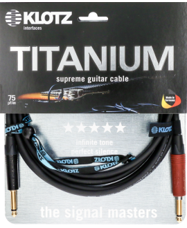 KLOTZ TITANIUM TI-0450PSP Gitarrenkabel