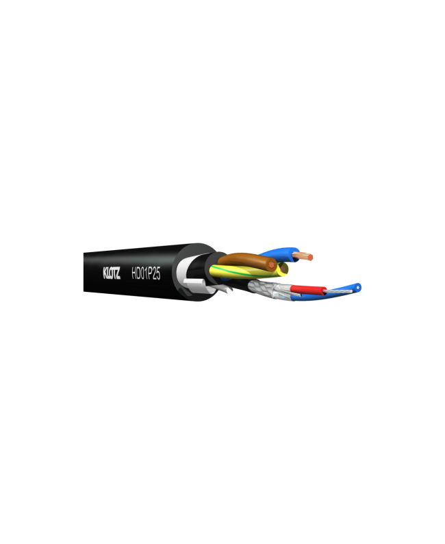 KLOTZ HD01P25 Meterware - Kabelrollen