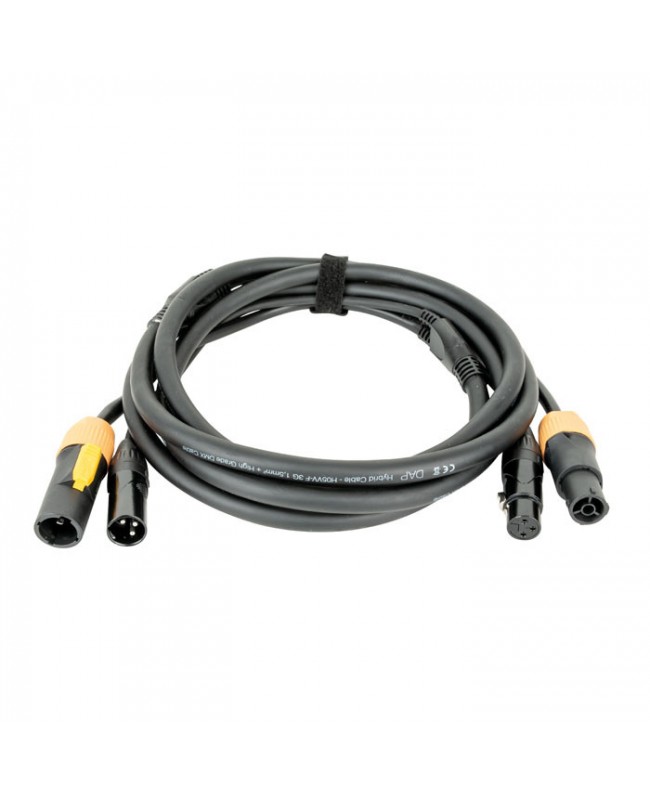 DAP FP22 Hybrid Cable - Power Pro True & 3-pin XLR - D MX / Power - 3 m Cavi ibridi