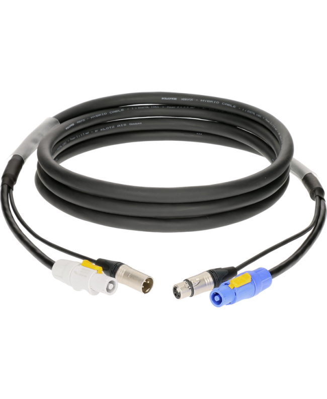 KLOTZ H1A33NA010 Hybrid Cables Power & DMX Signal