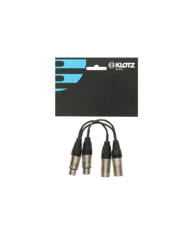 KLOTZ XLR-ZSPLIT Cavi adattatore XLR