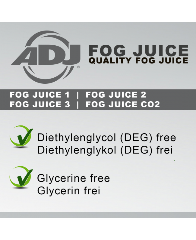 ADJ Fog Juice 1 Light - 1L Fog Liquids