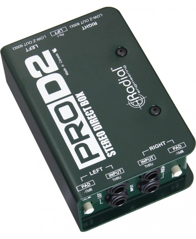 Radial Engineering Pro D2 DI Box Passivi