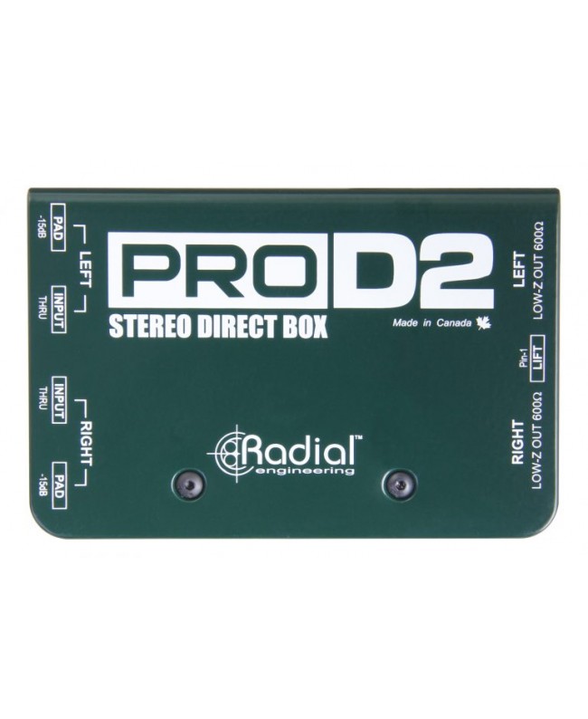 Radial Engineering Pro D2 DI Box Passivi