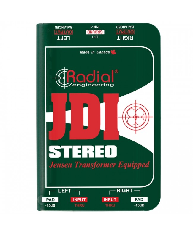 Radial Engineering JDI Stereo DI Box Passivi