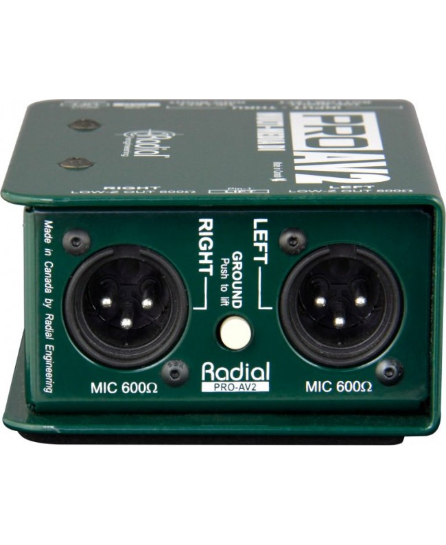 Radial Engineering Pro AV2 Passive DI-Boxen