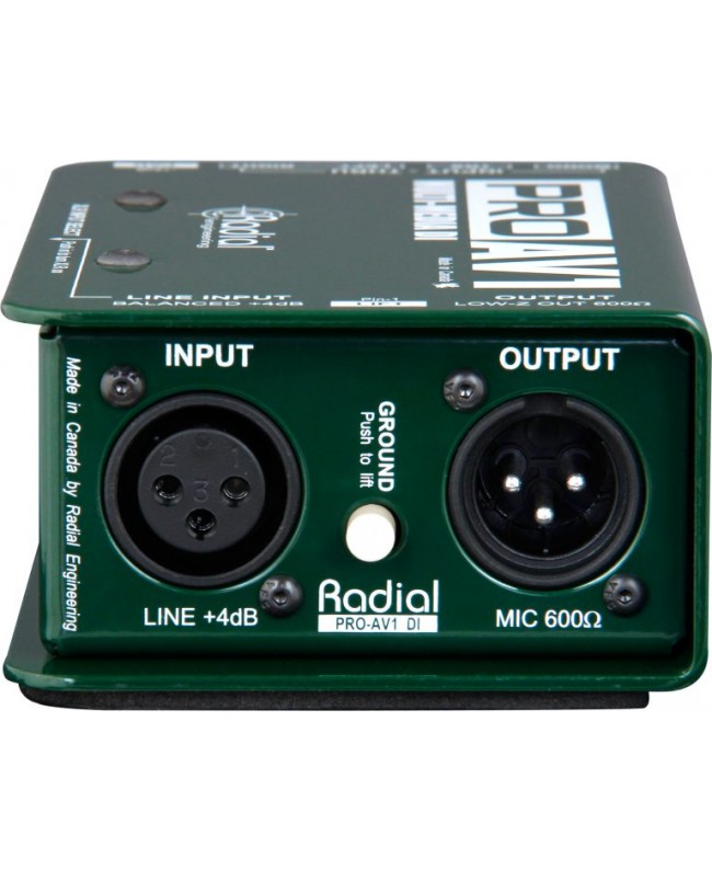 Radial Engineering Pro AV1 Passive DI-Boxen