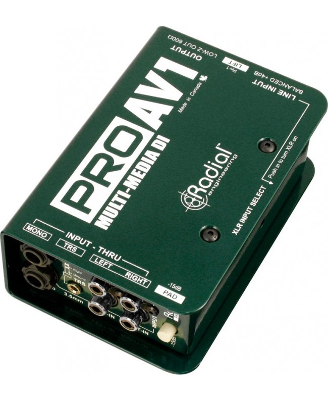 Radial Engineering Pro AV1 Passive DI-Boxen