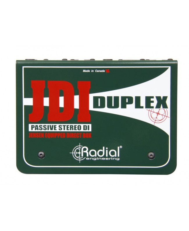 Radial Engineering JDI Duplex DI Box Passivi