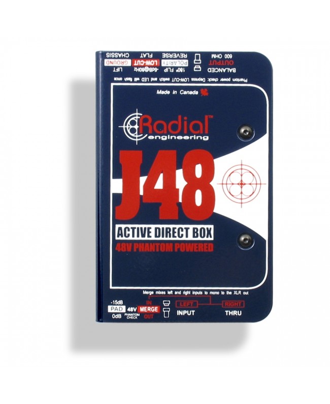 Radial Engineering J48 Active DI Boxes