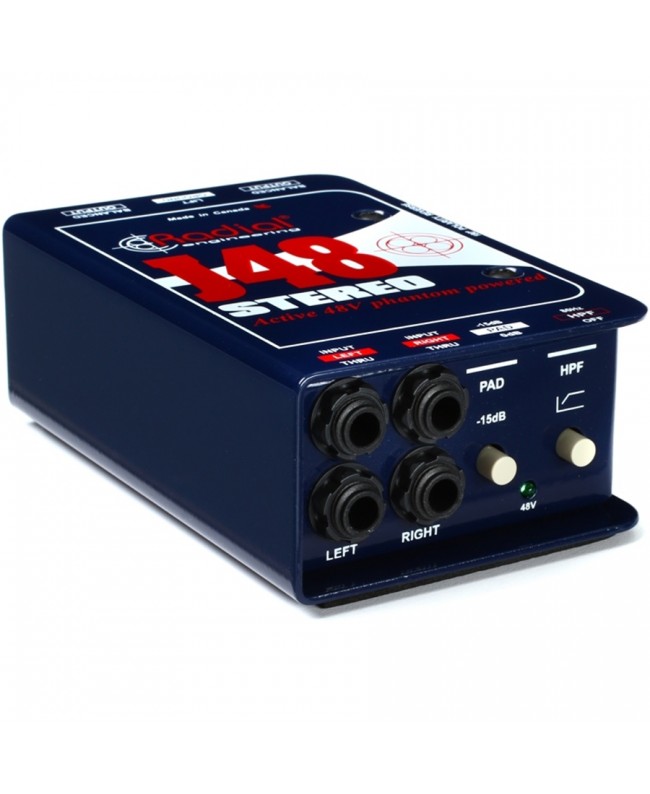 Radial Engineering J48 Stereo Active DI Boxes