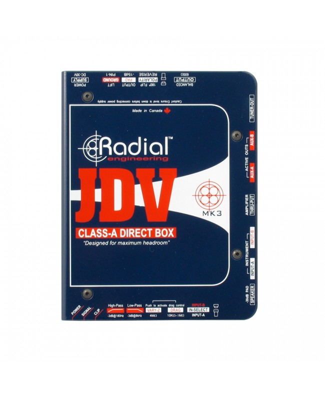 Radial Engineering JDV DI Box Attivi