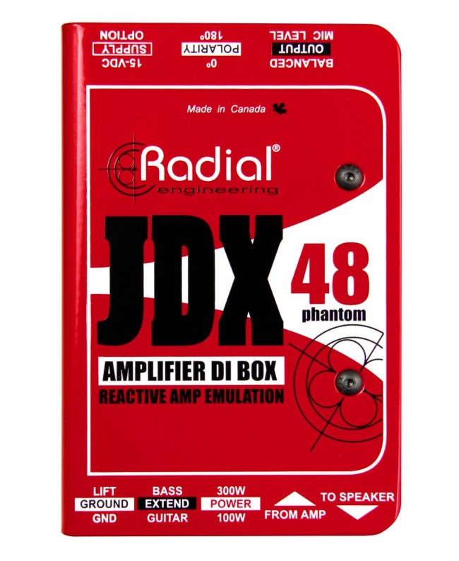 Radial Engineering JDX 48 DI Box Attivi