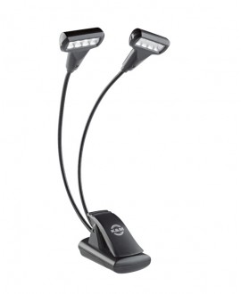 K&M 12273 Music stand light »Double4 LED T-Model FlexLight« Lamps
