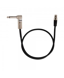 SHURE WA304 Instrumentenkabel für Taschensender