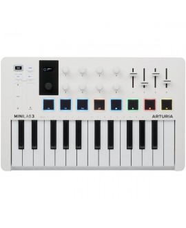 Arturia MiniLab 3 White MIDI Masterkeyboards