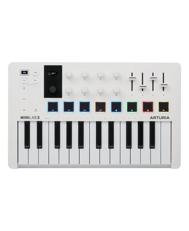 Arturia MiniLab 3 White Master Keyboards MIDI