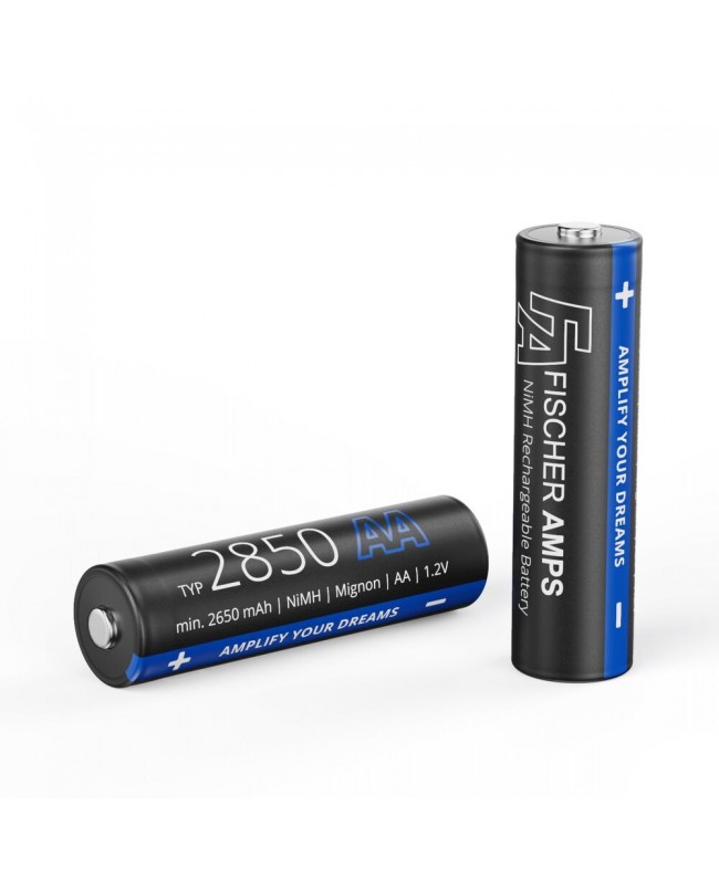 FISCHER AMPS Mignon / AA Akku 2850mAh Batterien