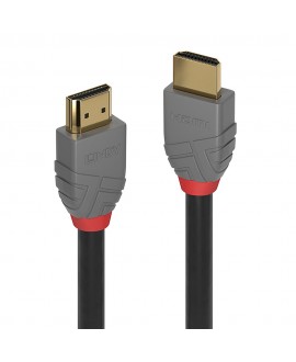 LINDY 36968 Standard HDMI Cable, Anthra Line 15m Cavi Monitor HDMI