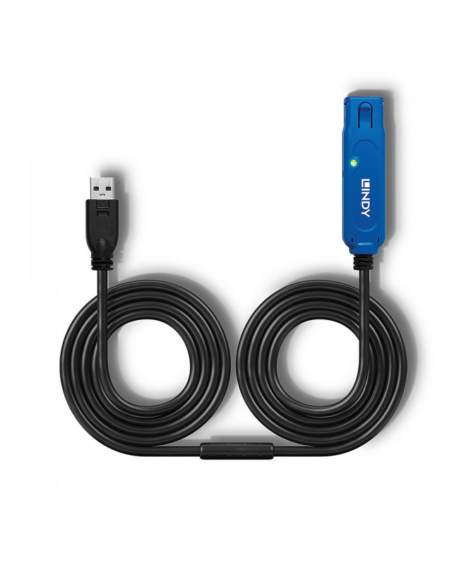 LINDY 43157 8m USB 3.0 Active Extension Pro USB Kabel