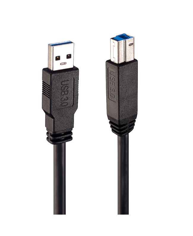 LINDY 36742 2m USB 3.2 Type A to B Cable, 5Gbps, Anthra Line