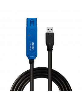 LINDY 43229 15m USB 3.0 Active Extension Pro USB Cables