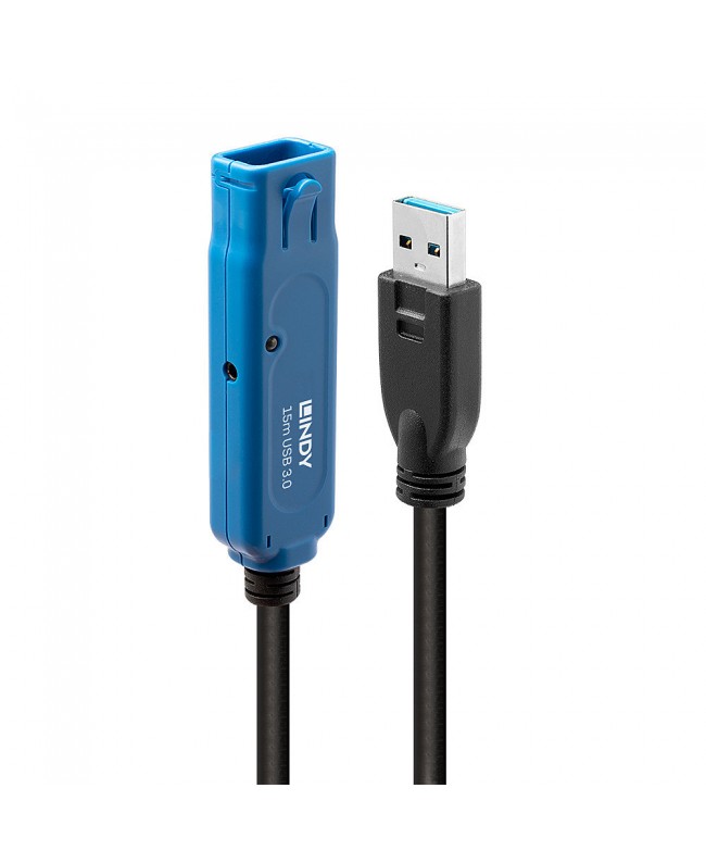 LINDY 43229 15m USB 3.0 Active Extension Pro USB Cables