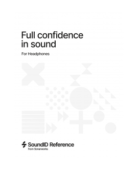 SONARWORKS SoundID Reference for Headphones Mess-Software