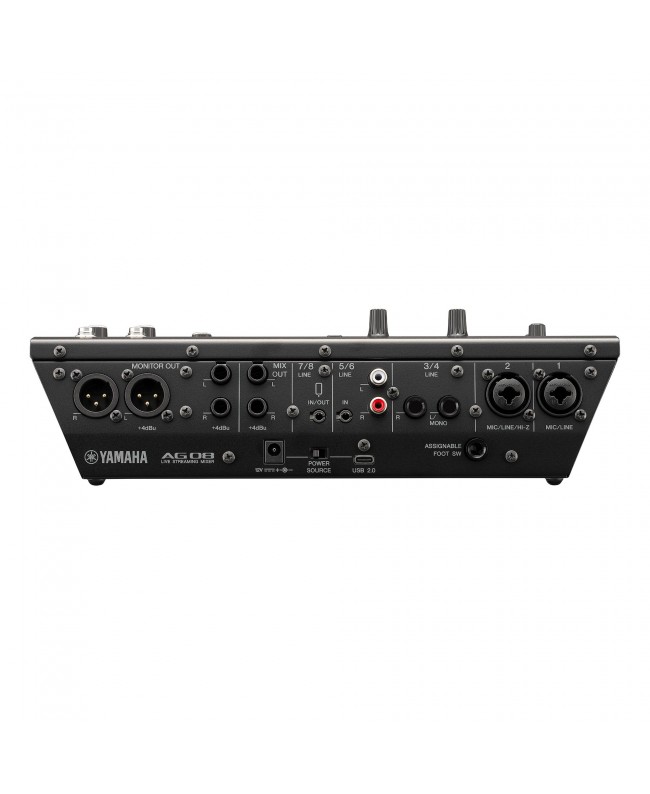 YAMAHA AG08 Black USB Audio Interface