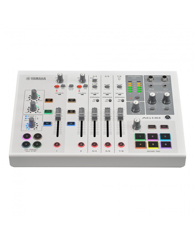 YAMAHA AG08 White USB Audio Interfaces