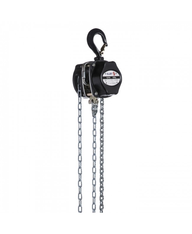 Eller Chain Hoist 250 kg manual, 10 m Chain Hoists