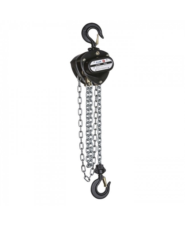 Eller Chain Hoist 500 kg economy manual, 8 m Chain Hoists